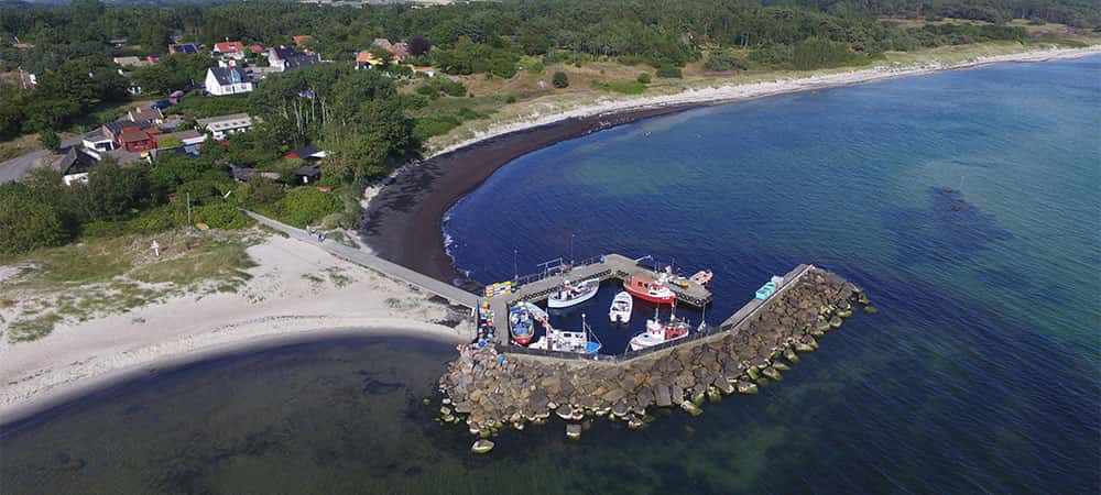 Bakkerne Havn, luftfoto Bakkerne Havn, luftfoto