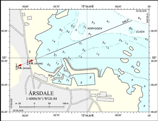 Årsdale Havn, havneplan