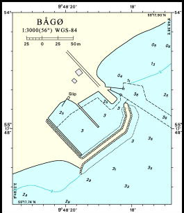 Havnekort Bågø Lystbådehavn Havnekort Bågø Lystbådehavn