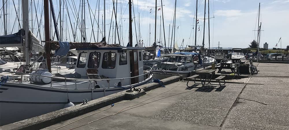 Langskibspladser i Bågø Havn Langskibspladser i Bågø Havn