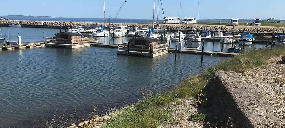 Sheltere på Ejerslev Havn Sheltere på Ejerslev Havn
