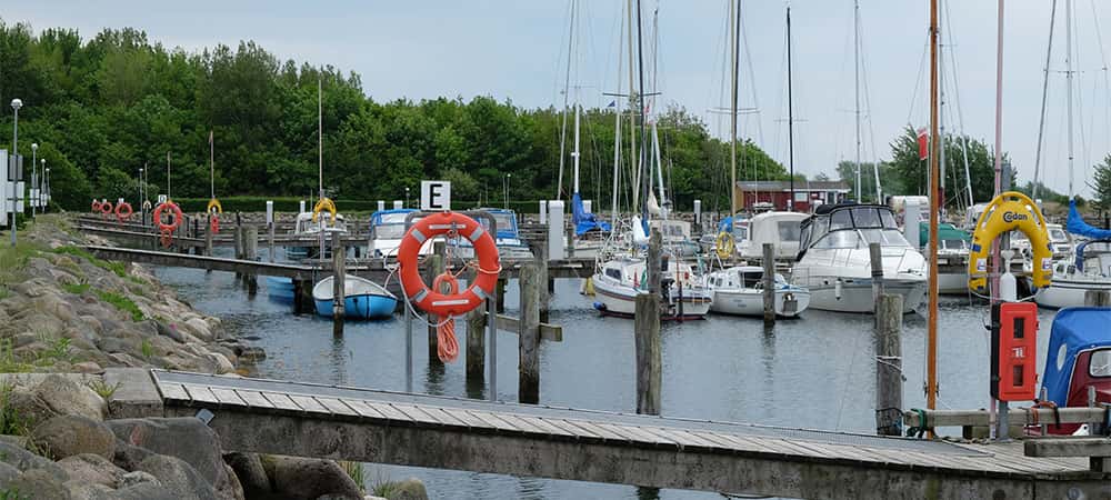 Gedser Lystbådehavn med lystbåde Gedser Lystbådehavn med lystbåde