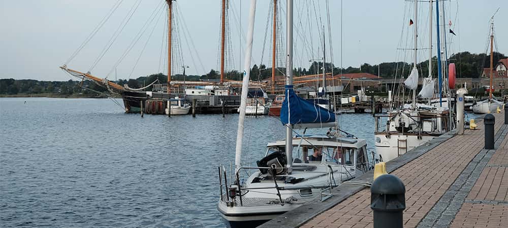 Havnen i Graasten Havnen i Graasten