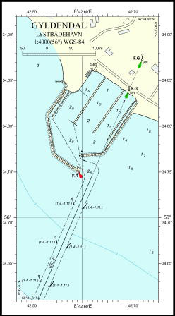 Gyldendal havn, havneplan Gyldendal havn, havneplan