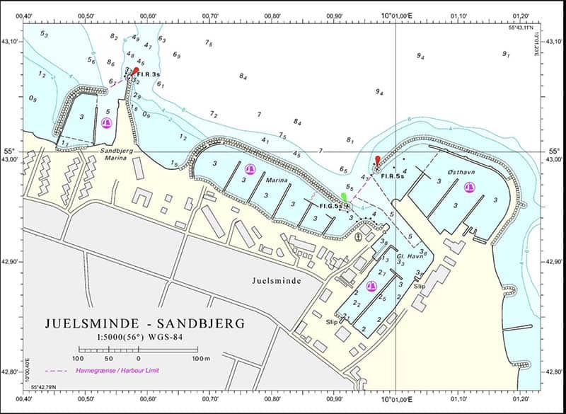 Juelsminde Havn & Marina, havneplan