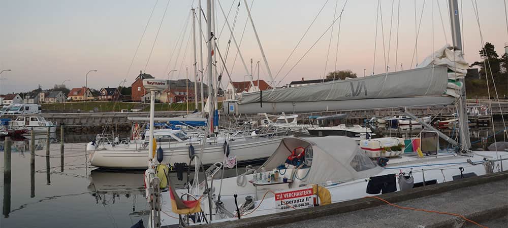 Lystsejlere i Kolby Kås Lystsejlere i Kolby Kås