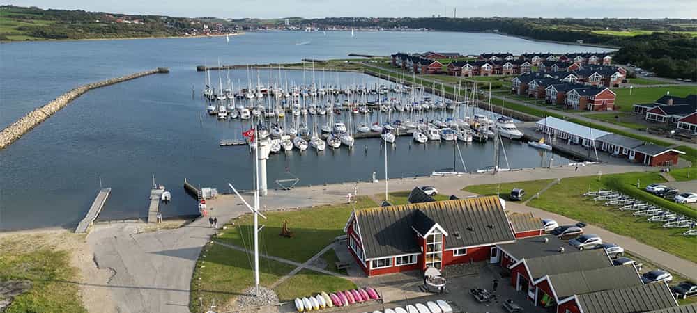 Lemvig Marina set fra luften Lemvig Marina set fra luften