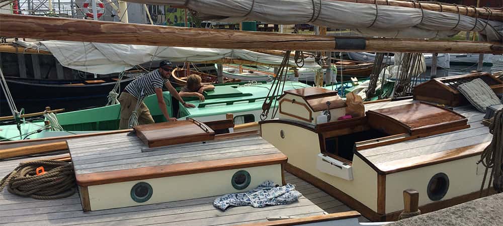 Langskibspladser til store både i Marstal Havn Langskibspladser til store både i Marstal Havn