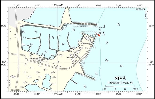 Nivå Havn, havneplan