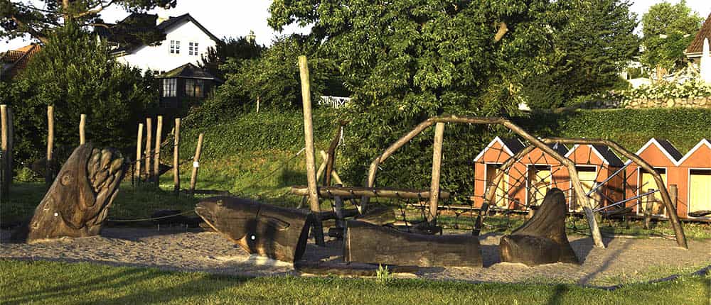Legeplads på Nyborg Marina Legeplads på Nyborg Marina