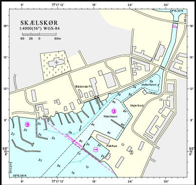 Skælskær Havn, havnekort Skælskær Havn, havnekort