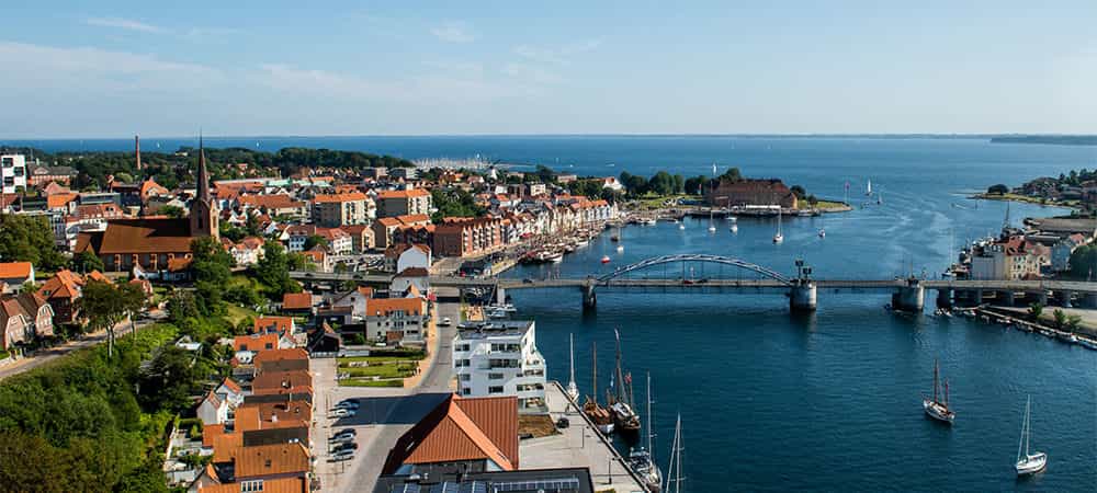 Sønderborg Havn i byen Sønderborg Havn i byen